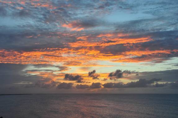 Maravilhoso pôr-do-sol em Jericoacoara - CE